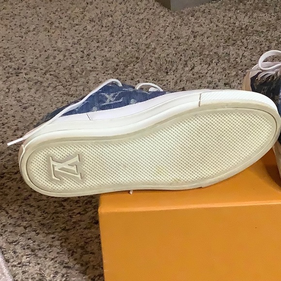 ♟️ Louis Vuitton Denim Stellar Sneaker ♟️ - Picture 9 of 14